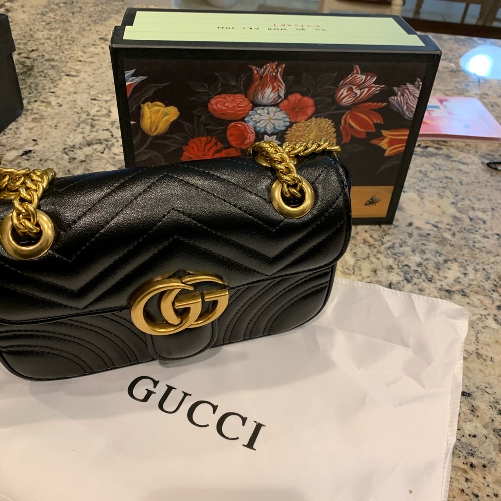 Designer Marmont handbag small